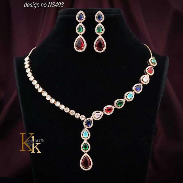 KK ROSEGOLD NECKLACE SET