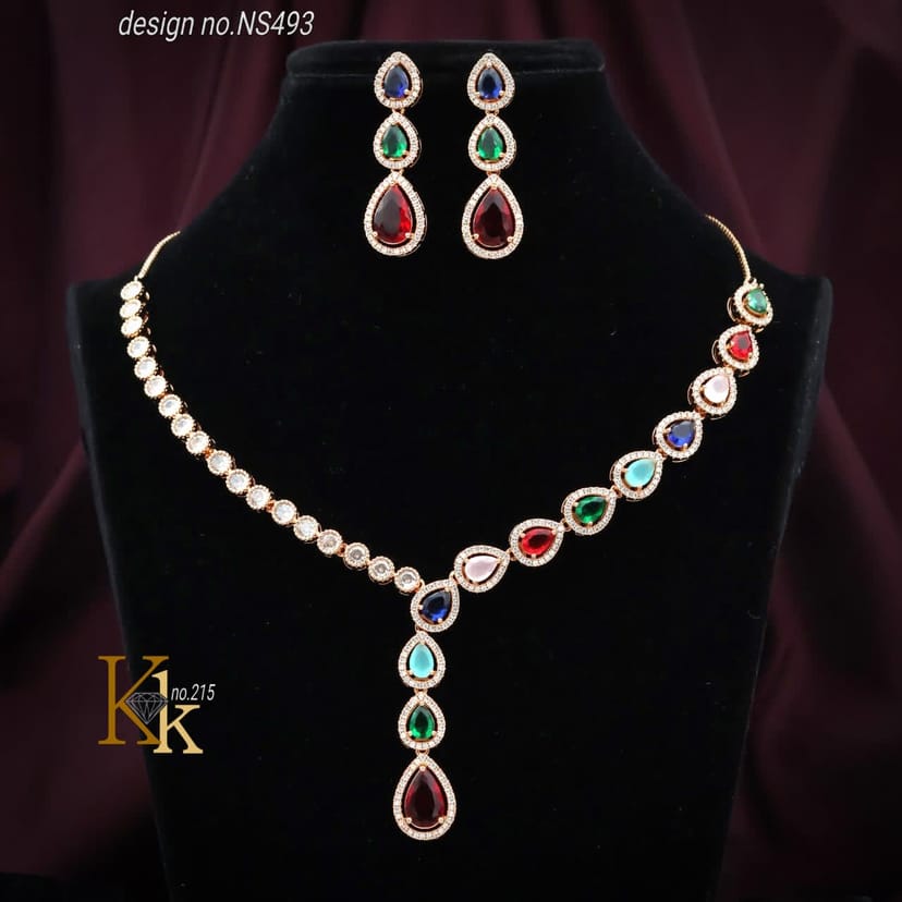 KK ROSEGOLD NECKLACE SET - Image 1