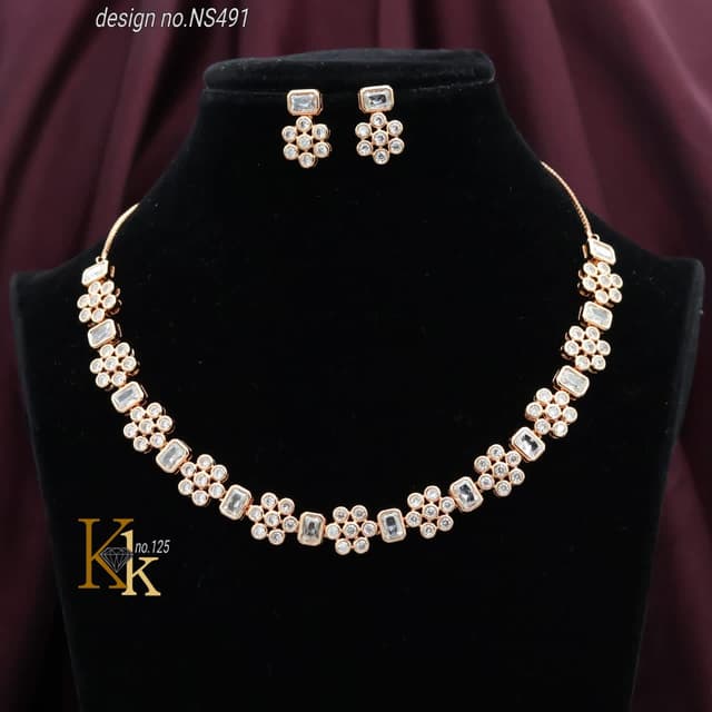 KK ROSEGOLD NECKLACE SET