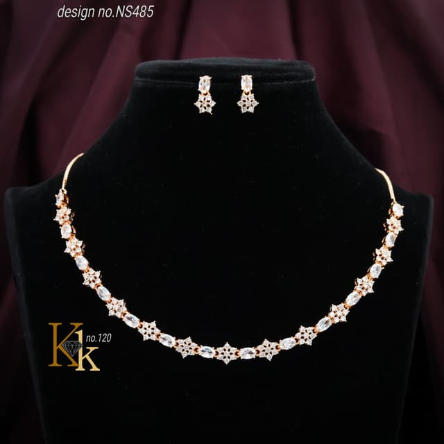 KK ROSEGOLD NECKLACE SET