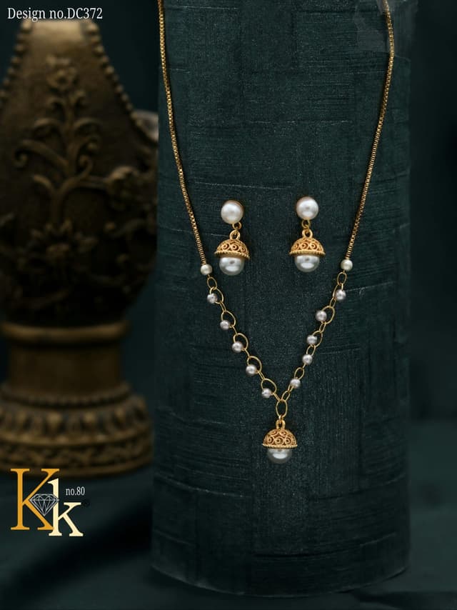 KK CHAIN PENDANT SET