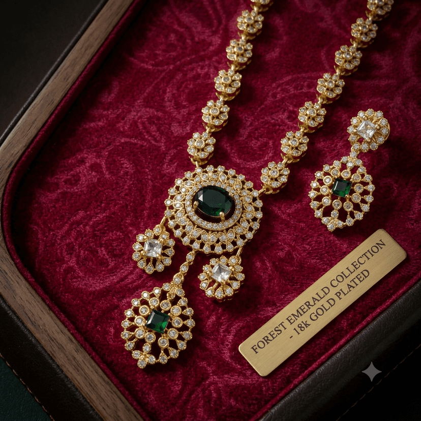 AD CZ NECKLACE