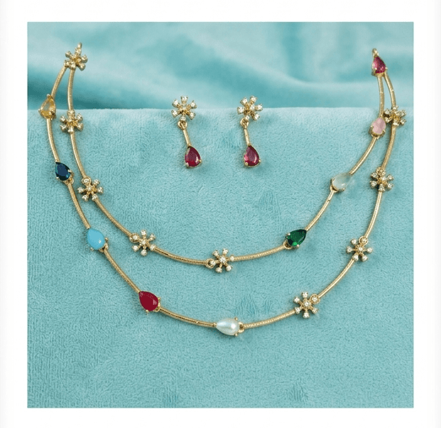 SLEEK 2 LAYERED NECKLACE