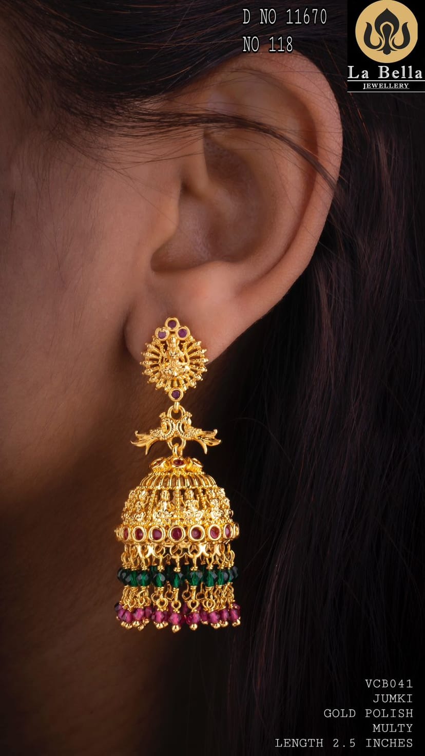 LABELLA GOLD JHUMKA - Image 1