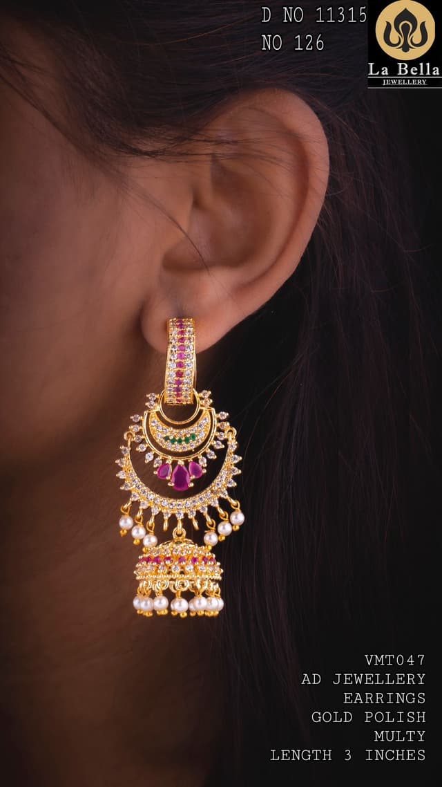LABELLA 2IN1 JHUMKA RING