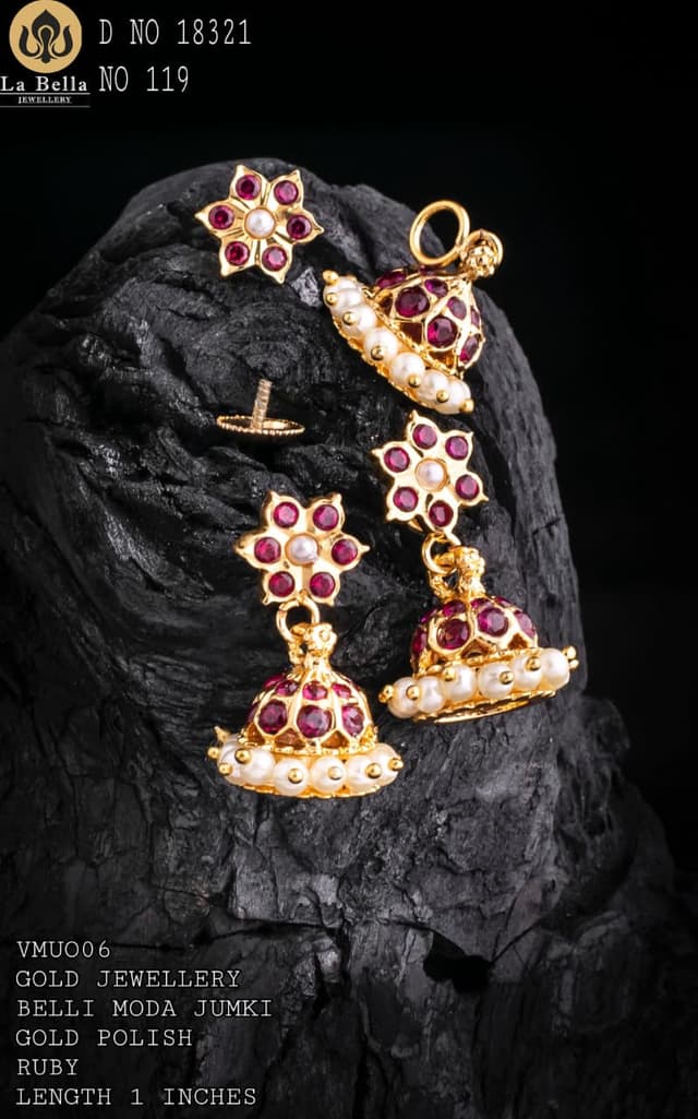 LABELLA BELLIMODA JHUMKA