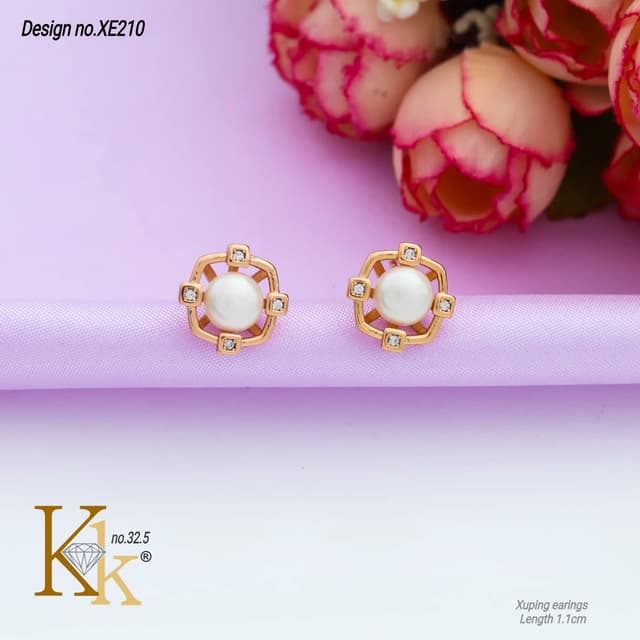 XUPING PEARL STUDS